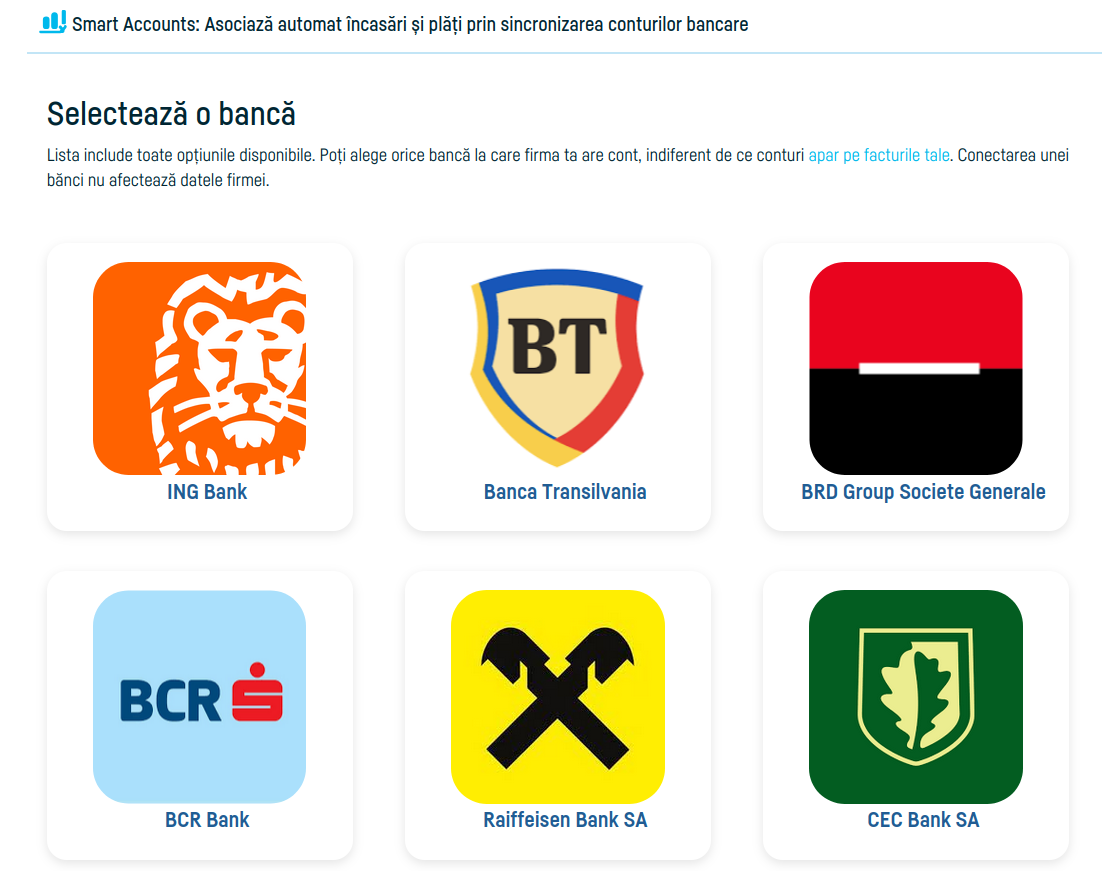 Cum conectezi o bancă pentru asocierea tranzacțiilor - pasul 3