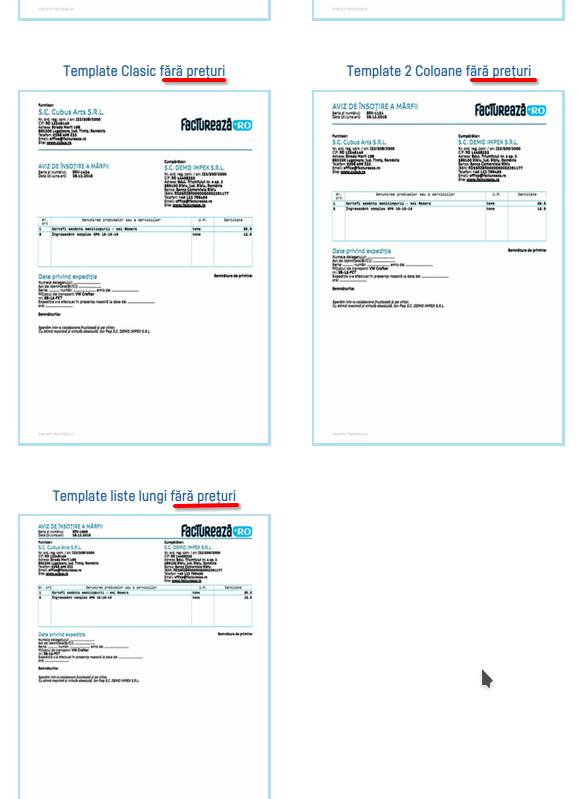 Cum adaug un aviz de însoțire a mărfii? - pasul 10
