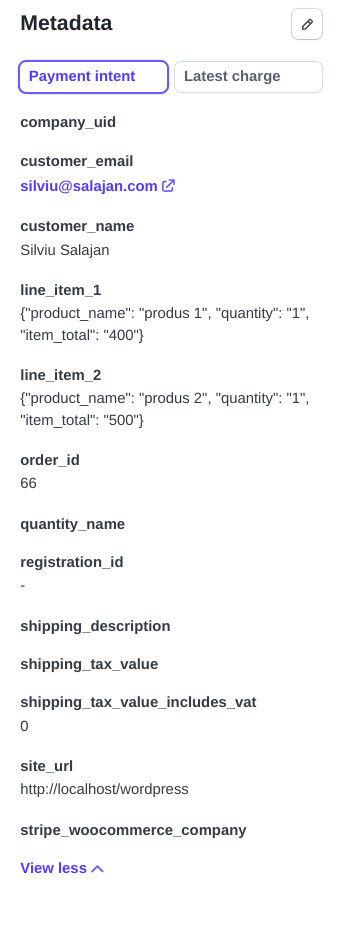 Generează facturi din încasările online prin Stripe - pasul 6